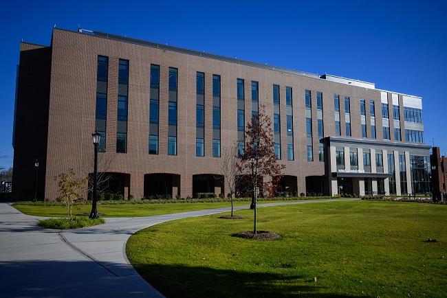 An architect rendering of the Health Science Center at Springfield College